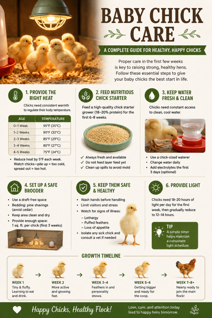 Baby Chick Care Guide
