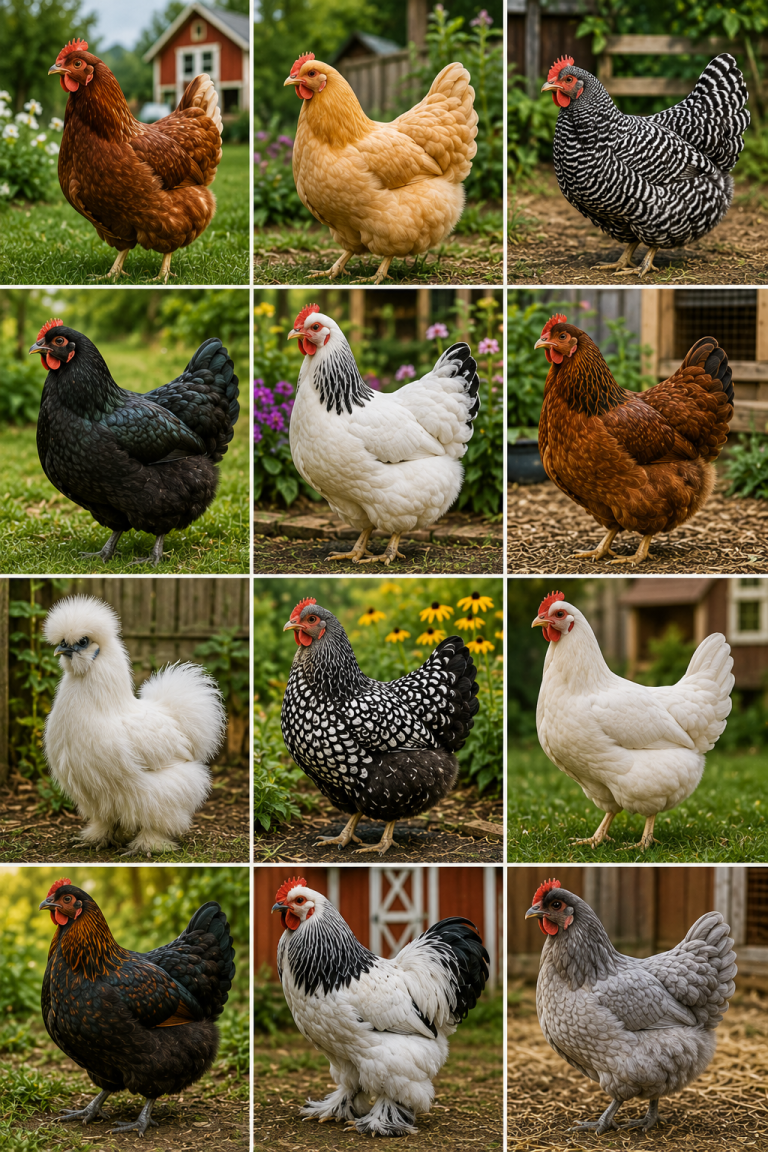 Best Chicken Breeds for Backyard Farms