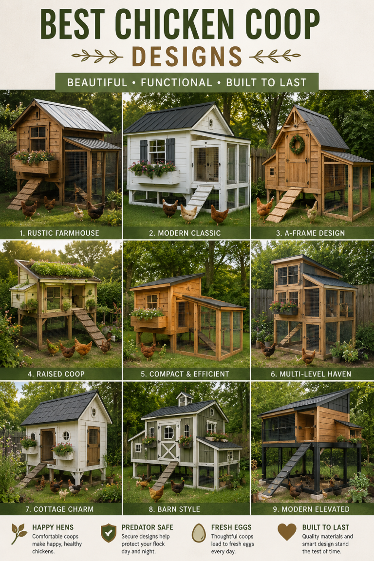 Best Chicken Coop Designs