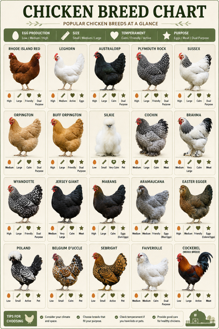 Chicken Breed Chart