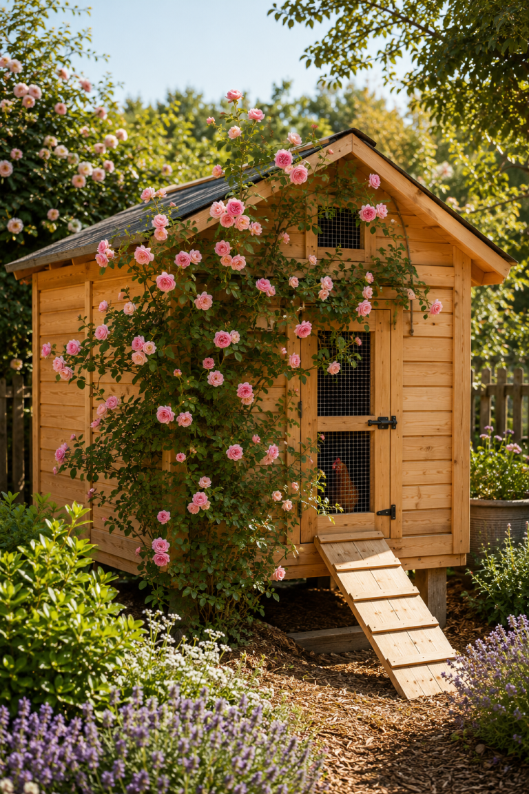 Chicken Coop Landscaping Ideas