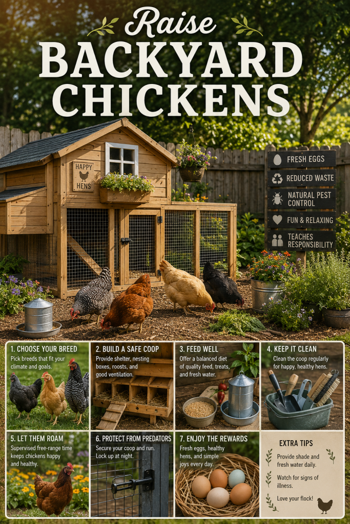 Raising Backyard Chickens