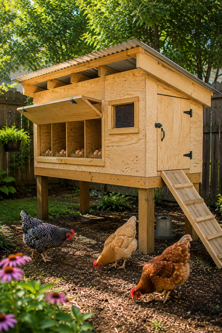 The Basic Box Coop ($150 to $250)