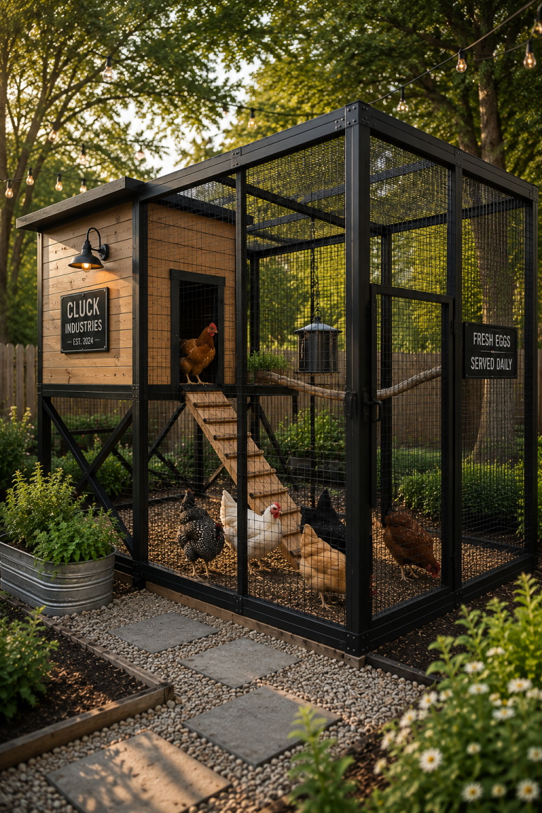 Modern Chicken Coop Designs