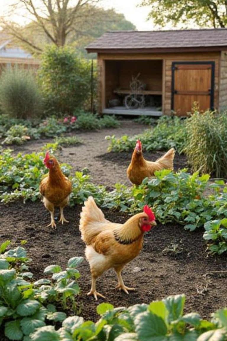 Backyard Garden and Chicken Coop Layouts